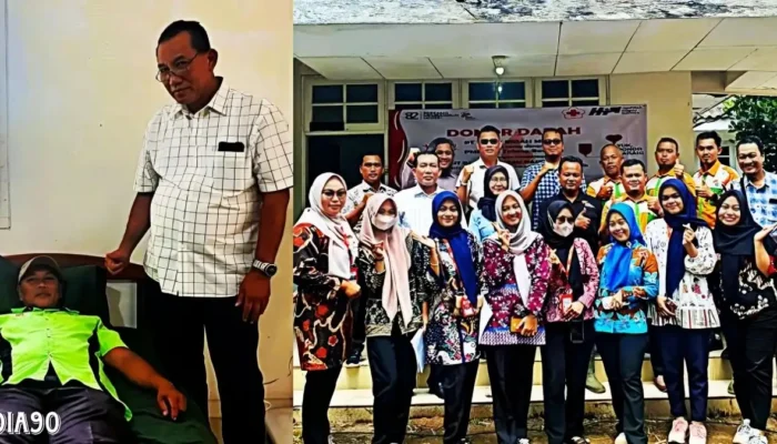 PT HIM Rayakan Bulan Palang Merah Nasional dengan Aksi Donor Darah di Tulang Bawang Barat