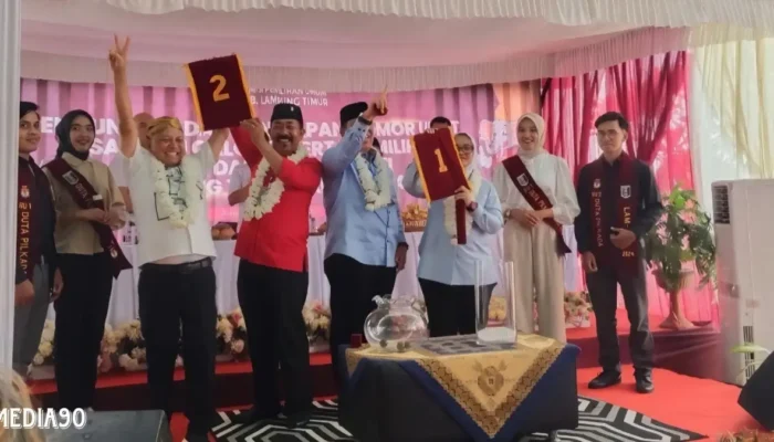 Pilkada Lampung Timur 2024: Ella – Azwar Nomor 1, Petahana Dawam – Ketut Nomor 2