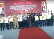 Pilkada Mesuji 2024: Syamsudin – Yulivan Nomor Urut 1, Elfianah – Yugi Nomor 2, Edi – Tri Nomor 3, Suprapto – Fuad Nomor 4