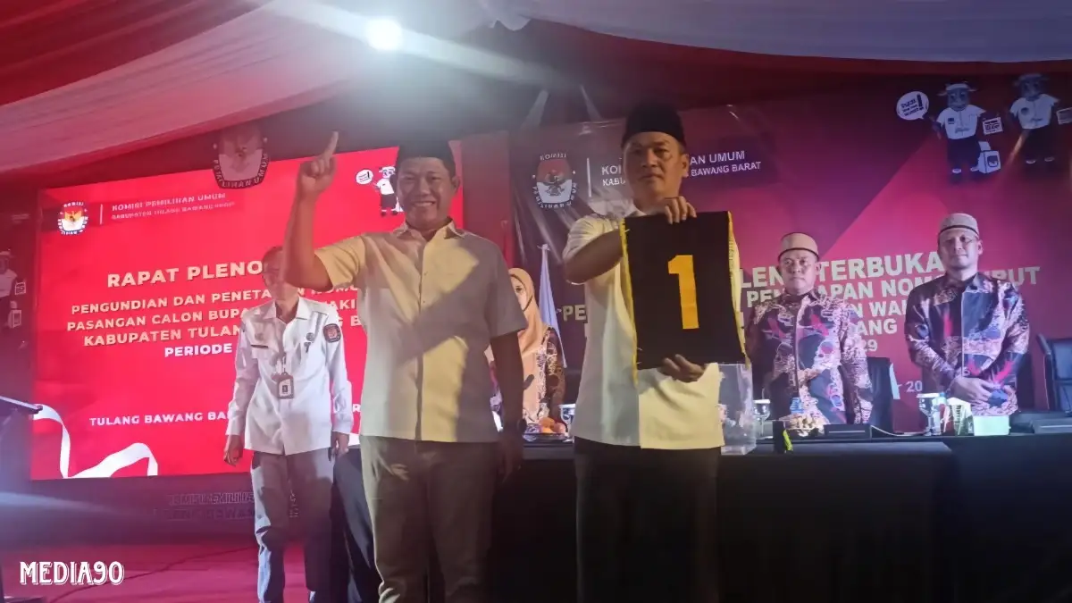 Pilkada Tubaba 2024, Paslon Bupati Novriwan - Nadirsyah Nomor Urut 1 Lawan Kotak Kosong Nomor 2