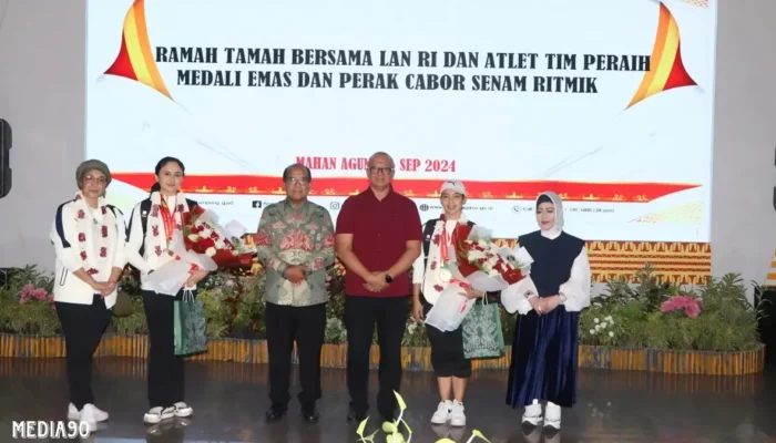 Pj Gubernur Lampung Janjikan Bonus Rp300 Juta bagi Pesenam Lampung yang Sukses Raih 4 Emas di PON Aceh-Sumut 2024