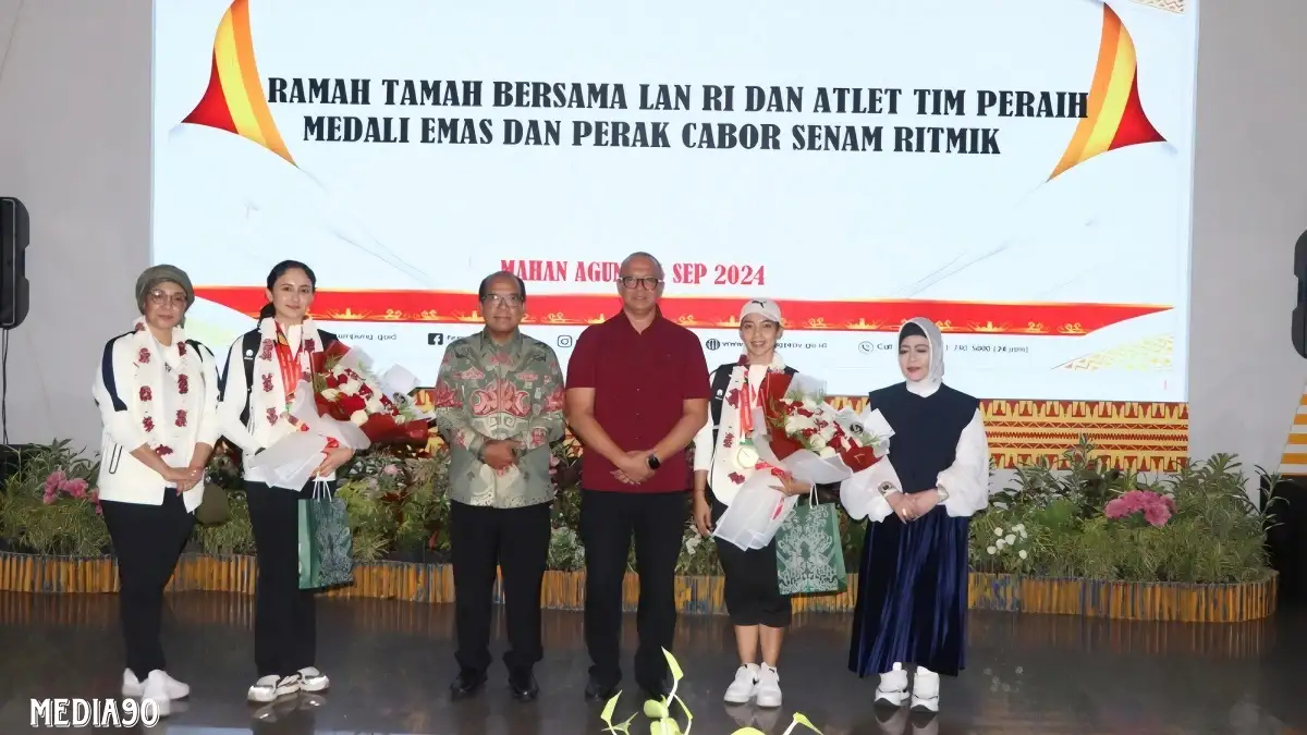 Pj Gubernur Lampung Janjikan Bonus Rp300 Juta ke Pesenam Lampung Raih Empat Emas di PON Aceh Sumut 2024
