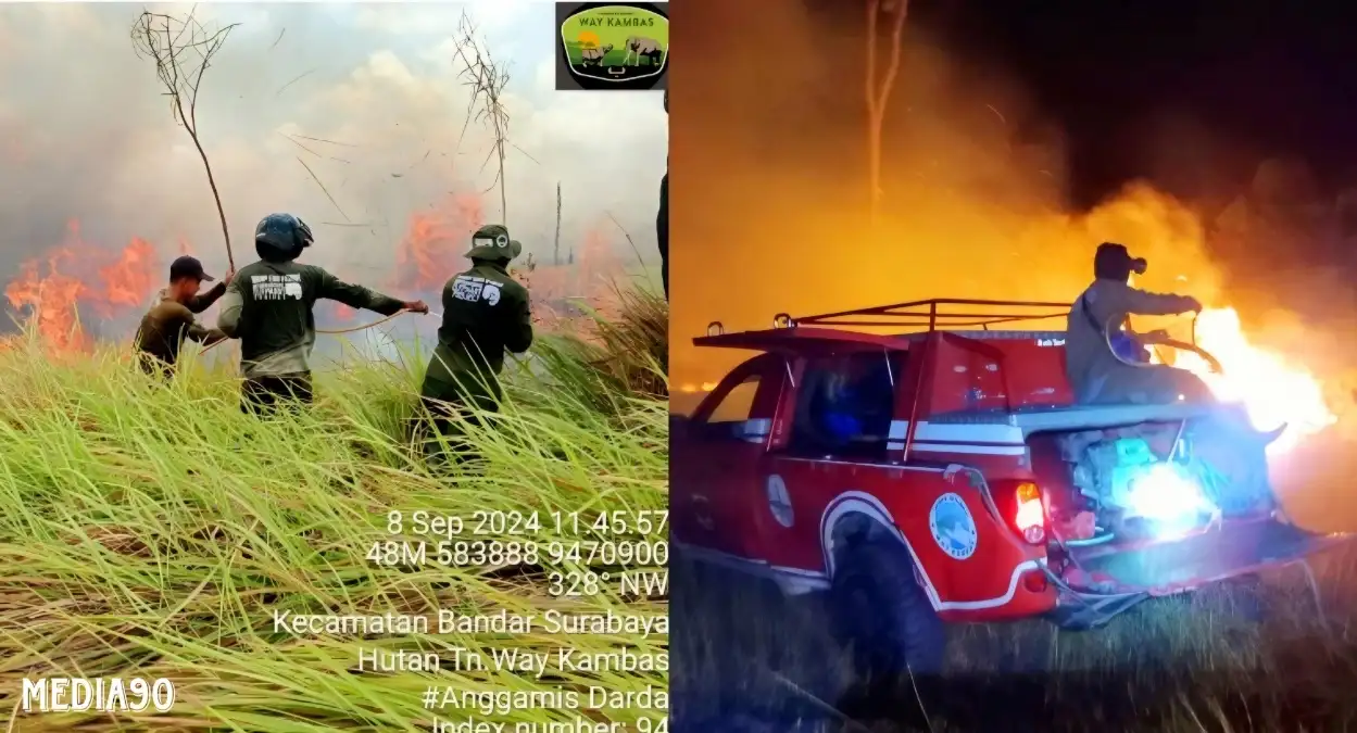 Polda Lampung Ancam Pembakar Hutan dan Lahan 15 Tahun Penjara dan Denda Miliaran
