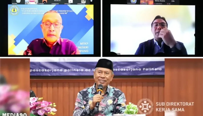 Polinela Adakan Pengukuhan dan Kuliah Umum Perdana untuk Program Magister Terapan Ketahanan Pangan