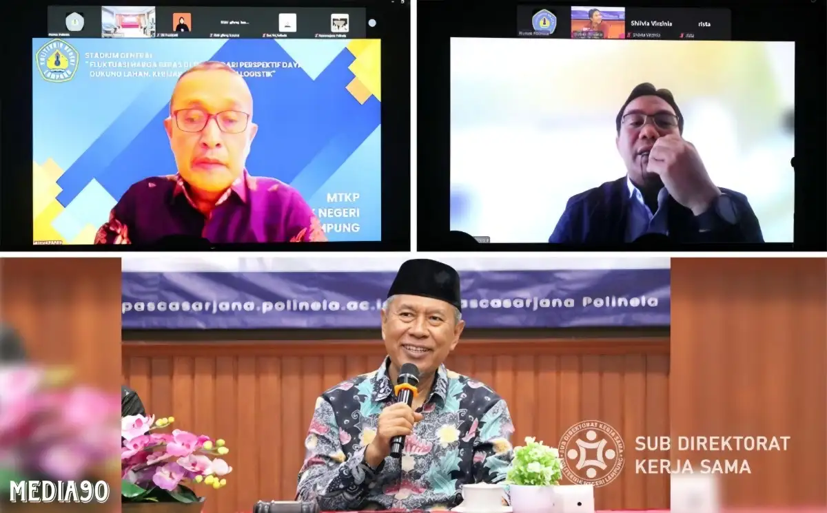 Polinela Selenggarakan Pengukuhan dan Kuliah Umum Perdana Program Magister Terapan Ketahanan Pangan