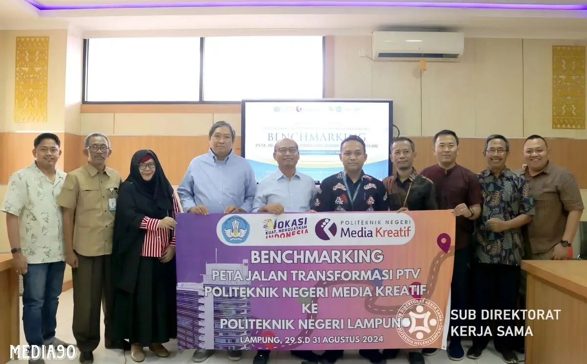 Polinela Terima Kunjungan Polimedia Kreatif, Kembangkan Pendidikan Vokasi dan Industri