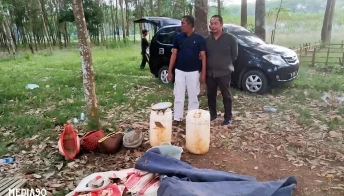 Polisi Amankan Lokasi Sabung Ayam di Pujodadi Trimurjo Lampung Tengah, Namun Pemain Berhasil Melarikan Diri