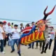 Promosikan Wisata Unggulan Lampung Selatan, Langit Kalianda Meriah Bertabur Ratusan Layang-Layang Hias