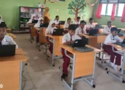 Puluhan Siswa SDN 1 Bumi Dipasena Mulya Tulang Bawang Ikuti Uji Coba ANBK