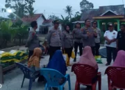 Angin Kencang Hancurkan Puluhan Rumah di Merbau Mataram, Kapolres Lampung Selatan Tanggap Memberikan Bantuan