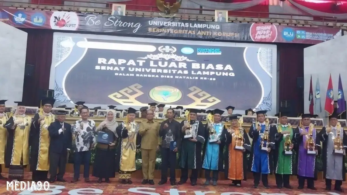 Puncak Dies Natalis ke-59, Unila Bersiap Menuju Universitas Kelas Dunia Hingga Diminta Pj Gubernur Bikin Terobosan Soal Kota Baru