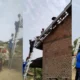 Rabu Malam, Puluhan Rumah Warga di Merbau Mataram Lampung Selatan Rusak Diterjang Angin Kencang