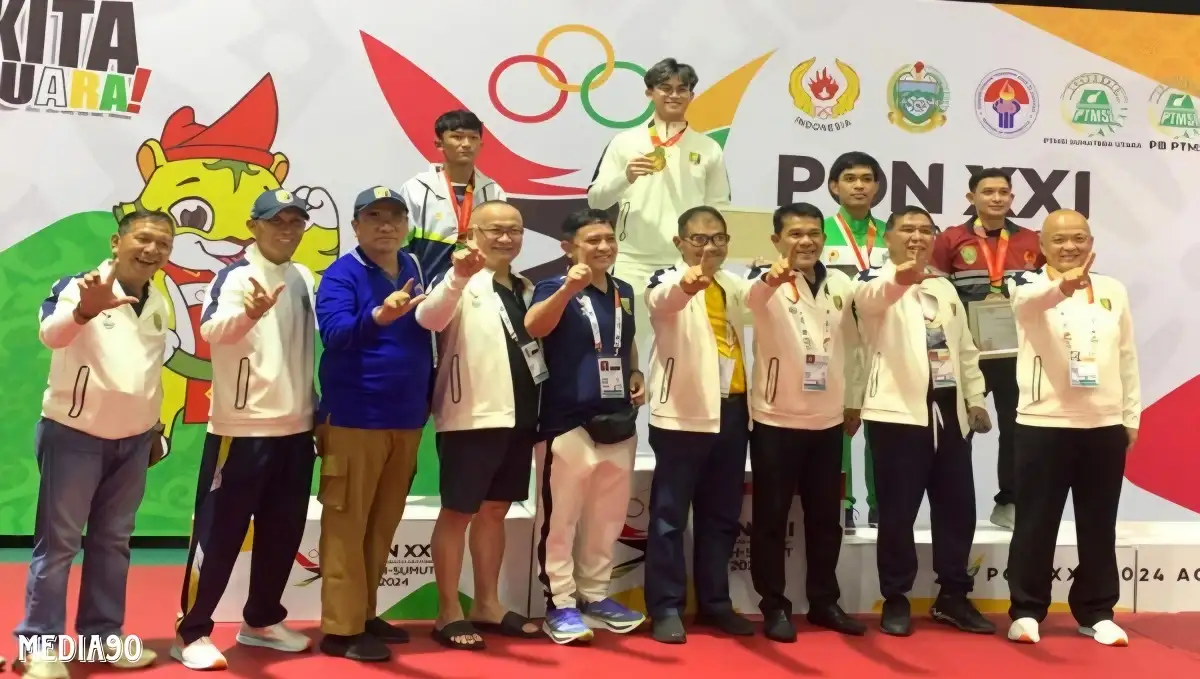 Raih 22 Emas, Kontingen Atlet Lampung Finish Peringkat 10 PON Aceh - Sumut 2024