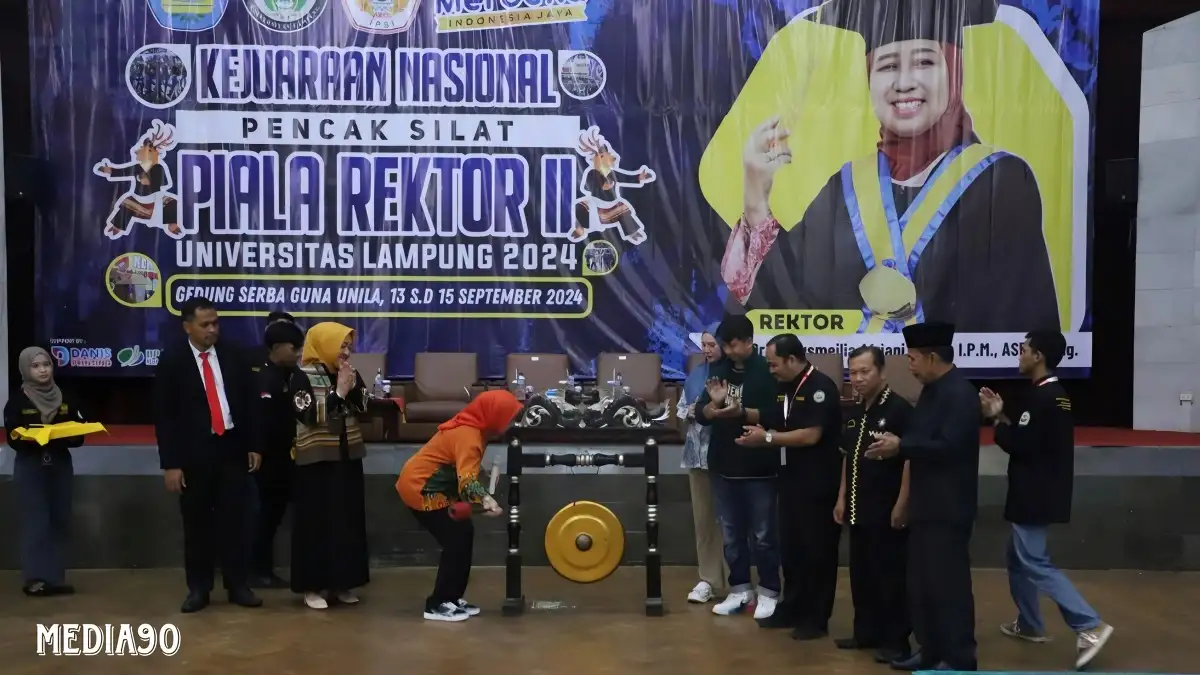 Rebutkan Piala Rektor II Unila 2024, Ratusan Pesilat Indonesia Ikuti Kejurnas di Unila