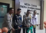 Kapolresta Bandar Lampung dan Ketua PWI Lampung Beri Pesan Penting dalam Peresmian Ruang Pers Media Center