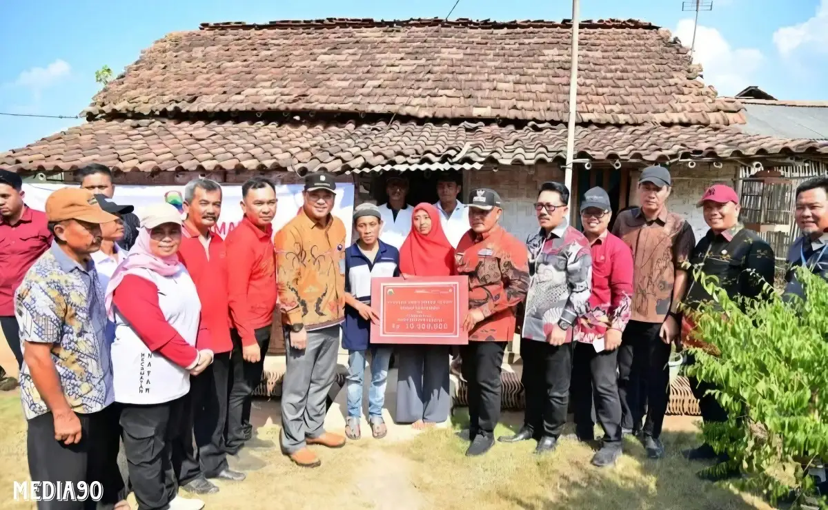 Rumahnya tak Layak Huni, Pemkab dan Bandara Radin Inten II Bantu Bedah Rumah Dua Warga Rulung Helok Natar