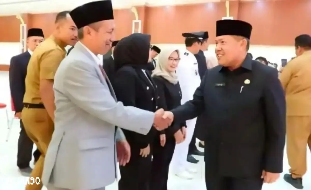 Sekda Lantik Tujuh Kadis Baru di Pemkot Bandar Lampung