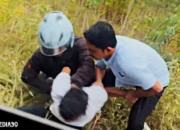 Meski Ditembaki, Polisi Berhasil Tangkap Pencuri Motor di Lampung Tengah Bersama Keluarga