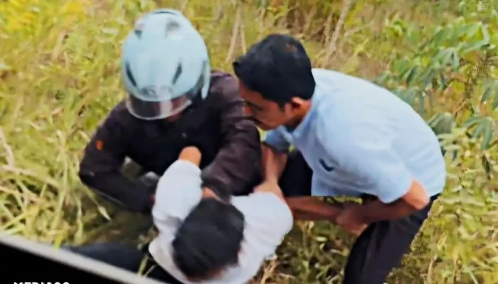 Meski Ditembaki, Polisi Berhasil Tangkap Pencuri Motor di Lampung Tengah Bersama Keluarga