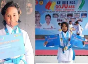 Siswi SDN 1 Bumi Dipasena Sejahtera Kelas 6 Sabet Emas dan Perunggu di Kejurda Go Ju Ass Lampung 2024