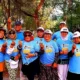 Target Raih 70% Suara, Relawan Matahari Bagikan Kaos dan Topi Mirza-Jihan di Car Free Day Metro