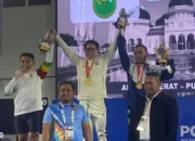 Lampung Mundur ke Peringkat 10, Tiga Lifter Sabet Emas dan Dua Perunggu di PON Aceh-Sumut