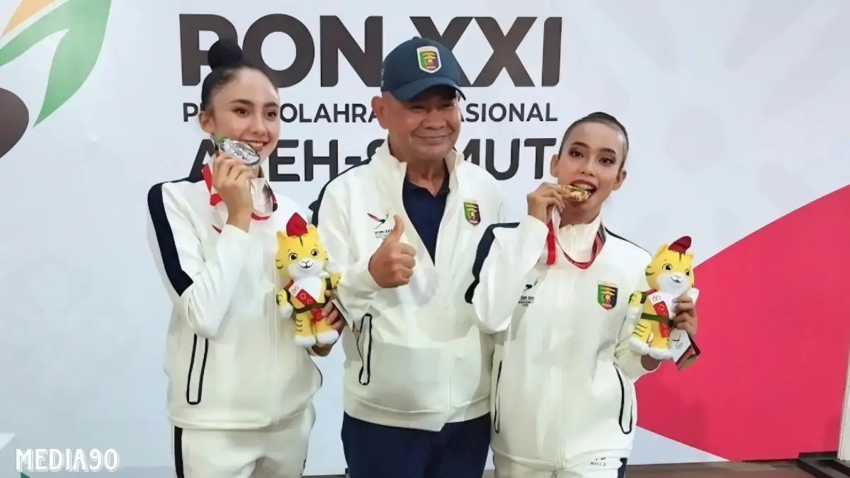 Tiga Pesenam Lampung Sumbang Medali Emas, Perak, dan Perunggu di PON Aceh Sumut 2024