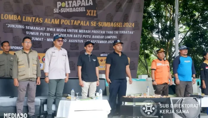 UKM Poltapala Polinela Selenggarakan Lomba Lintas Alam XII Se-Sumbagsel di Destinasi Wisata Sumur Putri