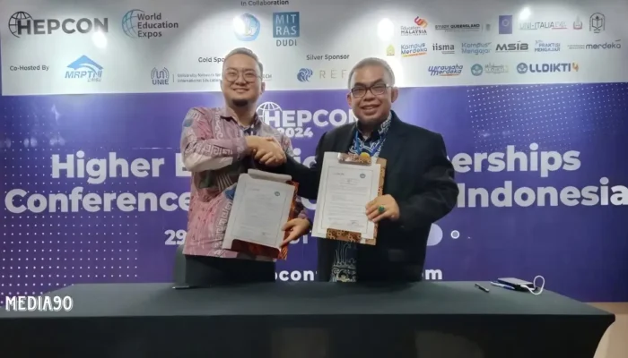 Unila dan Universiti Kebangsaan Malaysia Jalin Kerjasama Internasional di Hepcon 2024