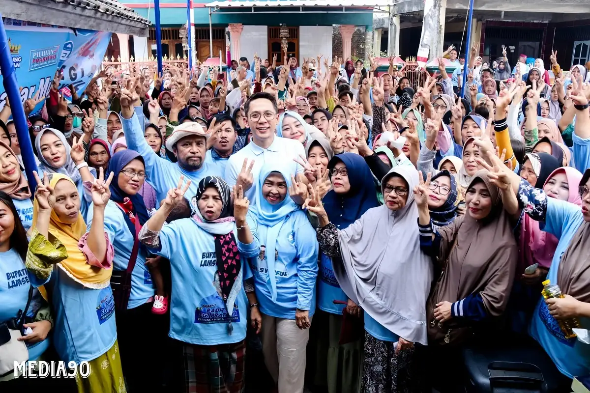 17 Ribu Warga Way Sulan Komitmen Jadikan Egi-Syaiful Pemimpin Melalui Pilkada Lampung Selatan