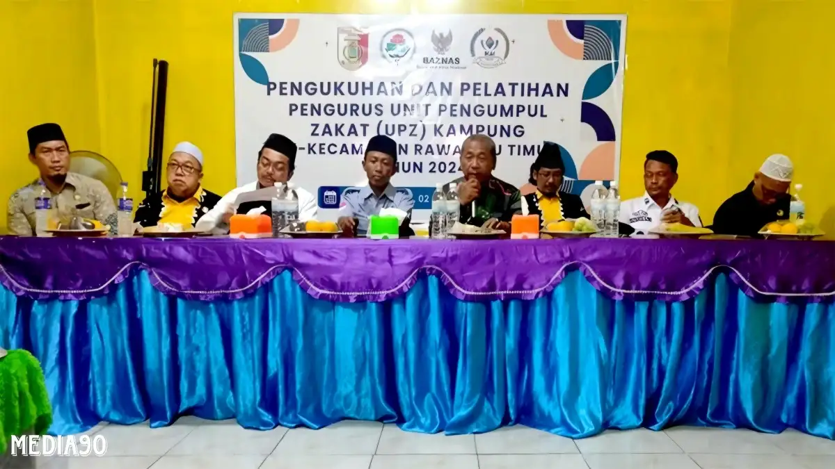 BKAK Rawajitu Timur Kukuhkan dan Latih Unit Pengumpul Zakat Rawajitu Timur Tulang Bawang