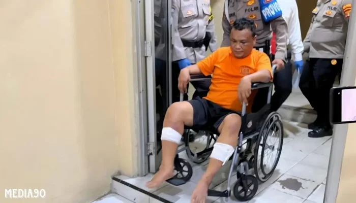 Polisi Lumpuhkan Pria Asal Tanjungkarang yang Membegal Pengemudi Ojol di Kedamaian, Bandar Lampung