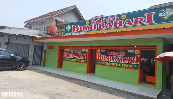 Kehadiran Program Makan Siang Gratis Prabowo-Gibran Picu Munculnya Warteg di Bandar Lampung