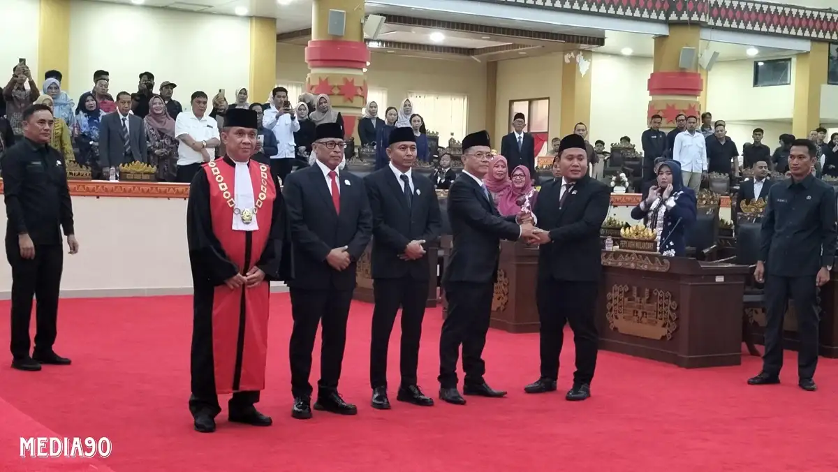 Bernas Yuniarta dari Gerindra Resmi Jadi Ketua Tetap, ini Formasi Pimpinan Tetap DPRD Bandar Lampung 2024-2029