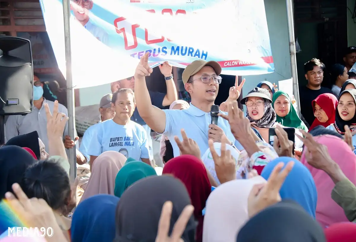 Calon Pilihan Prabowo, Elektabilitas Egi-Syaiful Melambung Tinggi di Pilkada Lampung Selatan