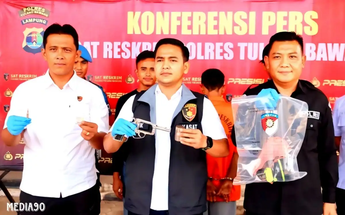 Cemburu dan Sering Ngintip Ternyata Jadi Motif Penembakan Tetangga di Dente Teladas Tulang Bawang