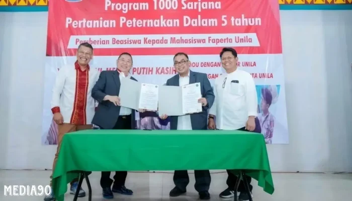 90 Mahasiswa Fakultas Pertanian Unila Terima Beasiswa dari JHL Foundation dalam Upaya Mencetak Seribu Sarjana Pertanian
