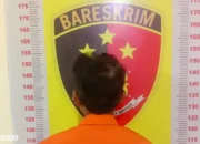 Pria Tertangkap Curi Karet PTPN VII, Kini Mendekam di Sel Polsek Tanjung Bintang