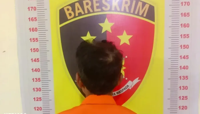 Pria Tertangkap Curi Karet PTPN VII, Kini Mendekam di Sel Polsek Tanjung Bintang
