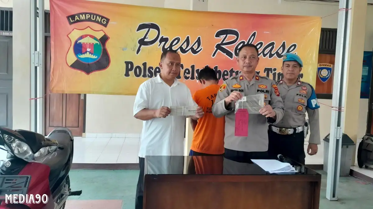 Curi Motor Teman di Sukamaju Karena Terlilit Hutang, Nelayan Asal Kota Karang ini Ditangkap Polsek Telukbetung Timur