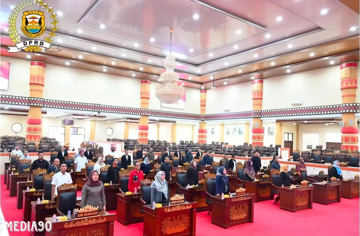 DPRD Bandar Lampung Umumkan Struktur Alat Kelengkapan Dewan Periode 2024-2029