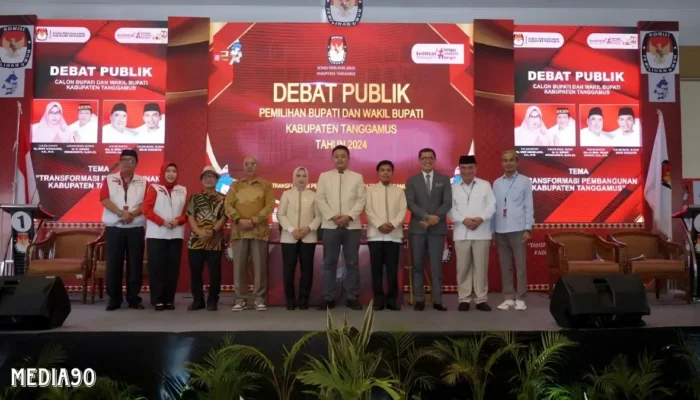 Visi dan Misi Paslon Dewi-Amar vs. Saleh-Agus dalam Debat Perdana Pilkada Tanggamus 2024