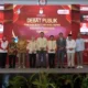 Debat Publik Perdana Pilkada Tanggamus 2024, ini Visi Misi dari Paslon Dewi - Amar dan Saleh – Agus
