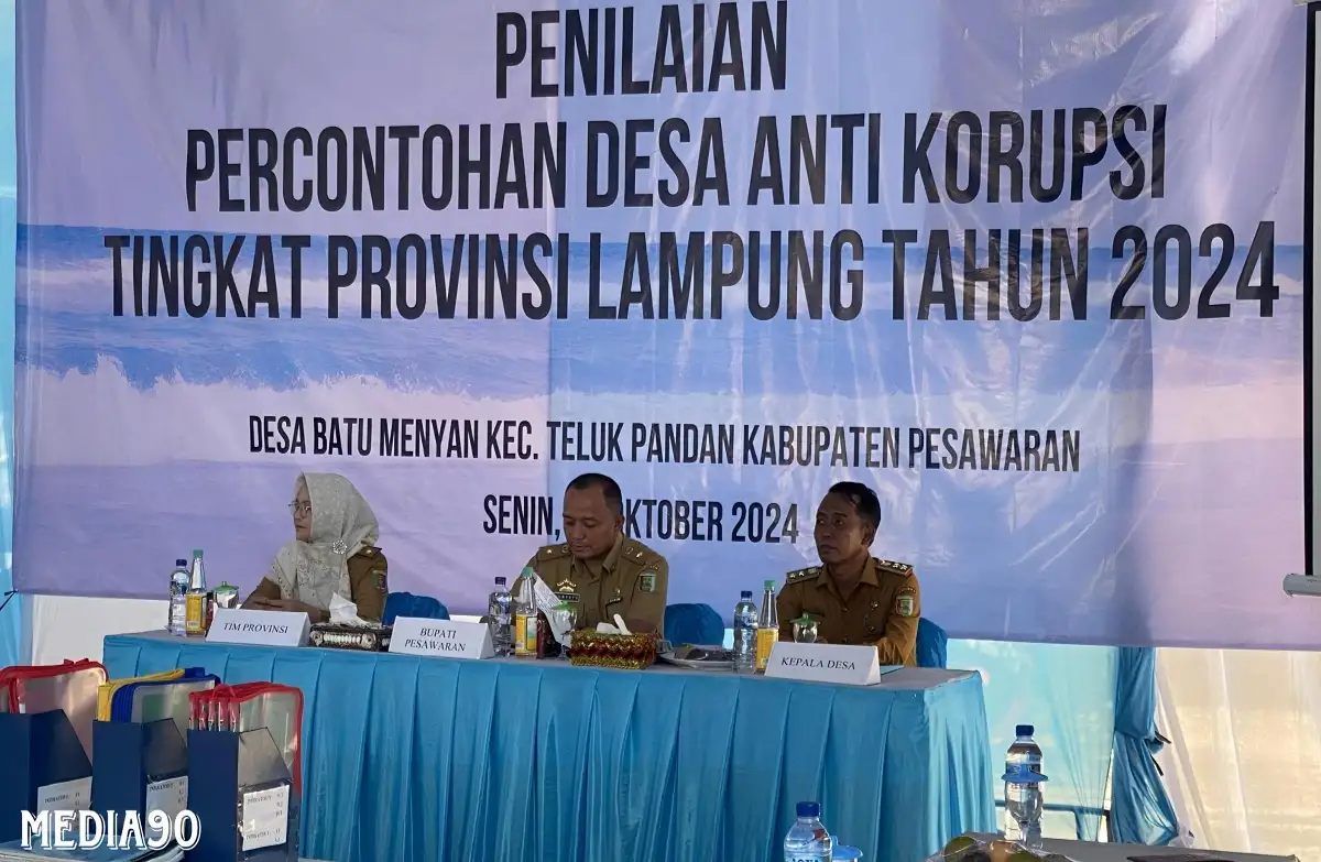 Desa Batu Menyan Wakili Pesawaran dalam Acara Penilaian Replikasi Desa Anti Korupsi