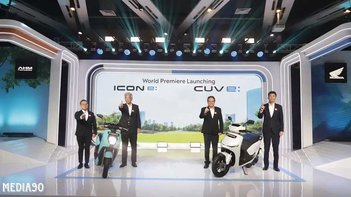 Dijual Mulai Rp28 Jutaan, AHM Luncurkan Dua Motor Listrik Honda Icon dan Honda CUV di Indonesia
