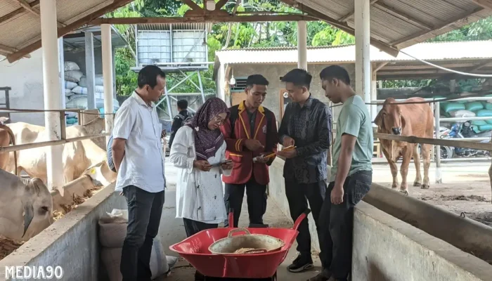 Implementasi Teknologi Smart Cow Farming oleh Dosen dan Mahasiswa Teknokrat di DiBa Farm, Lampung Selatan