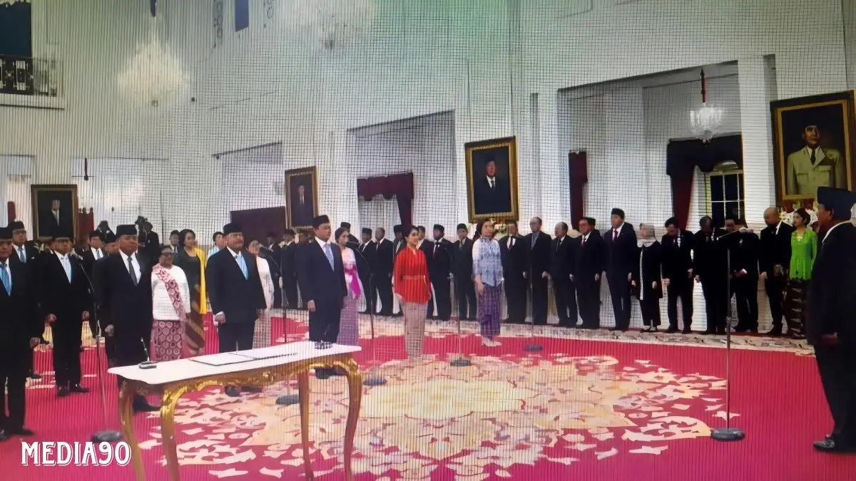 Dua Mantan Kapolda Lampung Dilantik Wakil Menteri Perhubungan dan PAN-RB, ini 56 Nama Wakil Menteri Resmi Dilantik Prabowo
