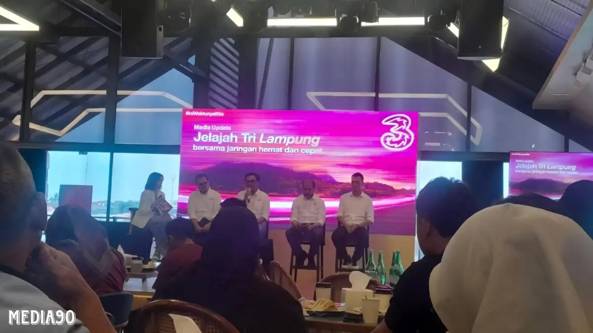 Dukung Aktivitas Digital, 97 Persen Pelosok Lampung Kini Tercover Jaringan Operator Tri