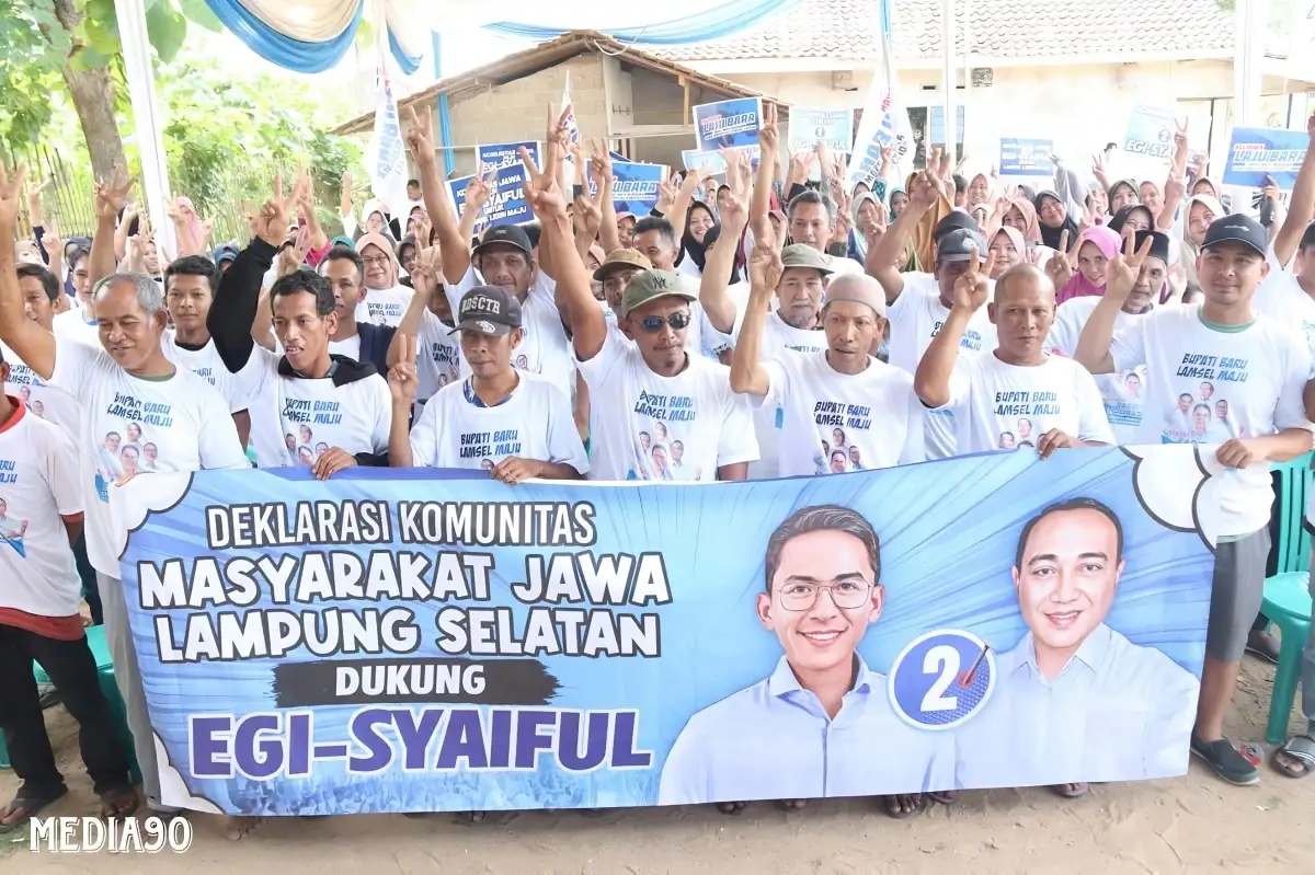 Dukung Egi-Syaiful di Pilkada 2024, Masyarakat Jawa Lampung Selatan Gabung Laju Bara