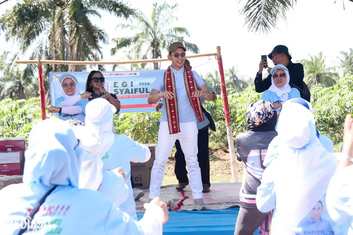 Egi-Syaiful Siap Jadikan Senam Oke Gas jadi Program Rutin Lampung Selatan